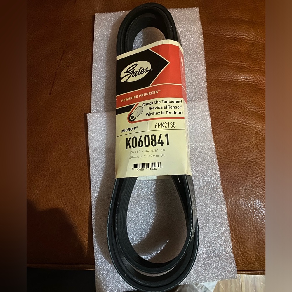 (NWT) GATES K060841 SERPENTINE ACURA MDX/RL/TL/ZDX/HONDA ACCORD/ODY/PIL/RIDG…